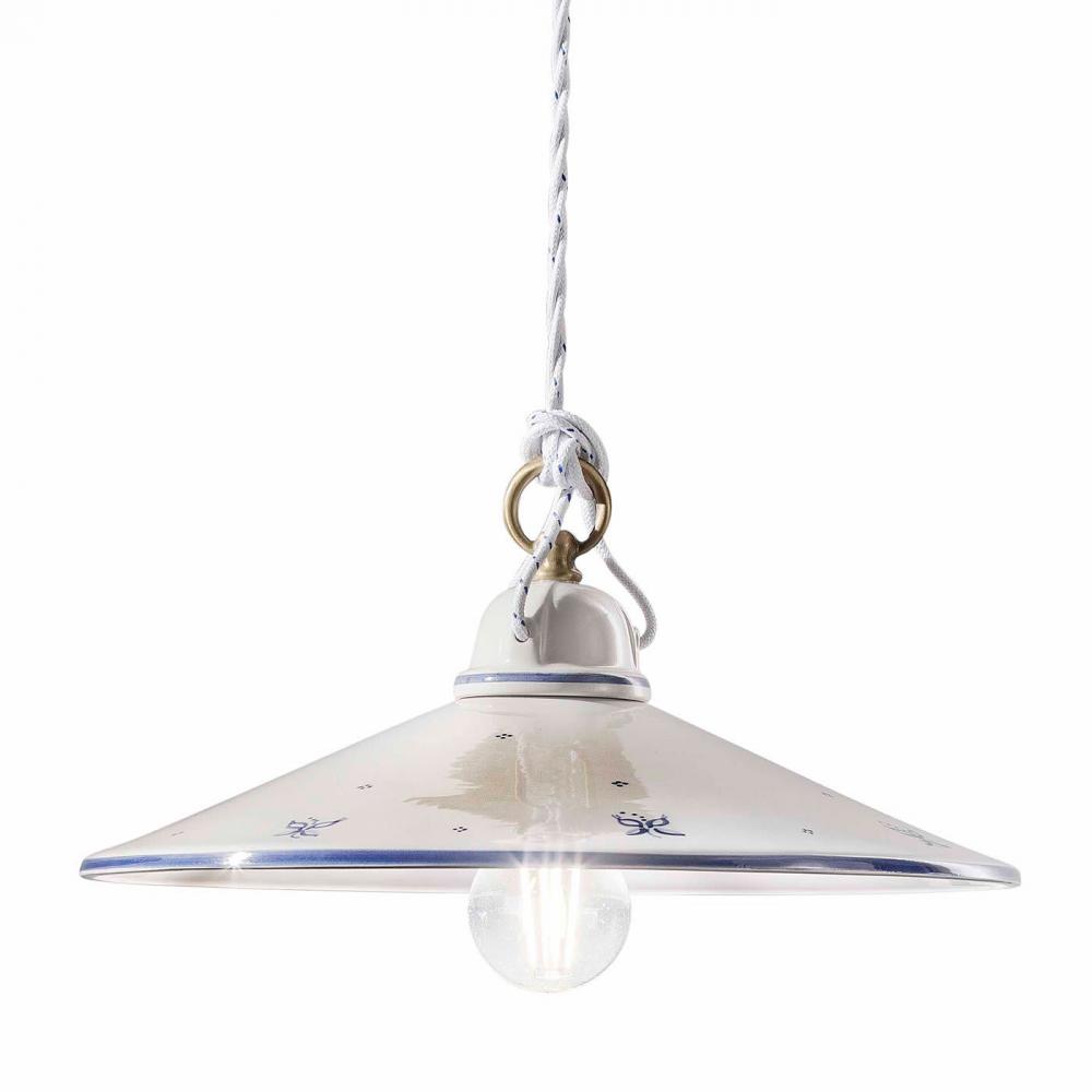 halo kuchyna jedalen rucne malovana keramicka lampa zavesenie mediteranske stropne taliansky dizajn provance toskansko rustikalny retro vintage osvetlenie chodba obyvacka.jpg